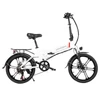 Kép 1/15 - SAMEBIKE 20LVXD30-II összecsukható elektromos kerékpár, 20" kerék, 48V 350W motor, 10Ah akku, 30 km/h – Fehér