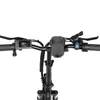 Kép 10/16 - SAMEBIKE CY20 összecsukható elektromos kerékpár, 20” küllős kerék, 350W motor, 36V 12Ah akku, 32 km/h, 80 km hatótáv, dupla rugózás – Fekete