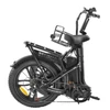 Kép 5/18 - SAMEBIKE C05 Pro elektromos kerékpár, 500W motorral, 36V 13Ah akkumulátorral, 20×4” gumik, 35 km/h, 70 km hatótáv – Fekete