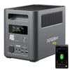 Kép 2/6 - AFERIY Nomad1800 hordozható erőmű – 1024Wh LiFePO4 akkumulátor, 1800W tiszta szinusz, <10 ms UPS, 9 kimenet, 140W USB‑C PD, gyors dupla töltés