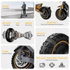 Kép 2/20 - Ausom K20 Pro elektromos roller – 2×1000W motor, 48V 18Ah akku, 60 km/h, 90 km hatótáv, 10" kerék, első‑hátsó tárcsafék, NFC nyitás