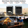 Kép 13/15 - FOSSiBOT F1800 hordozható erőmű – 1024Wh LiFePO4, 1800W AC, villámgyors AC/napenergia‑töltés, többportos kimenet, appvezérlés, csendes UPS