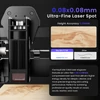 Kép 4/15 - LONGER Ray5 Mini 5.5W lézergravírozó – 0.08mm pont, 12000mm/perc, 130×130mm, 8mm vágás, WiFi/USB/App, fa/akril/bőr/fém/kerámia