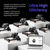 Kép 9/15 - LONGER Ray5 Mini 5.5W lézergravírozó – 0.08mm pont, 12000mm/perc, 130×130mm, 8mm vágás, WiFi/USB/App, fa/akril/bőr/fém/kerámia