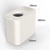 Kép 3/13 - BEECO HQD‑260C elektromos konyhai komposztáló, 2.5L, 470W, szagmentes, automata tisztítás, 6 üzemmód, kompakt ablakos dizájn – Lotte fehér