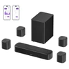 Kép 4/20 - Ultimea Aura S4T 7.1 hangrendszer mélynyomóval, 4 surround hangfallal, 360° virtuális térhangzás, HDMI eARC, Bluetooth 6.0