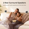 Kép 7/20 - Ultimea Aura S4T 7.1 hangrendszer mélynyomóval, 4 surround hangfallal, 360° virtuális térhangzás, HDMI eARC, Bluetooth 6.0