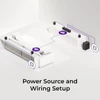 Kép 15/20 - Ultimea Aura S4T 7.1 hangrendszer mélynyomóval, 4 surround hangfallal, 360° virtuális térhangzás, HDMI eARC, Bluetooth 6.0