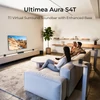 Kép 19/20 - Ultimea Aura S4T 7.1 hangrendszer mélynyomóval, 4 surround hangfallal, 360° virtuális térhangzás, HDMI eARC, Bluetooth 6.0
