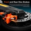 Kép 3/15 - CUNFON RS500 elektromos roller – 500W motor, 36V 13Ah akku, 56 km hatótáv, 40 km/h, 9.5" kerék, 15° emelkedő, tárcsafék, 100 kg teherbírás