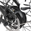 Kép 7/7 - Halo Knight H02 elektromos kerékpár: 750W motor, 48V 16Ah akku, 29" kerekek, 50km/h sebesség, Shimano 21 sebesség, mechanikus tárcsafék - fekete