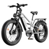 Kép 3/14 - FENGQS H6PRO elektromos kerékpár, 2x1000W, 52V 17,5Ah, 26x4.0 fat bike gumi, 60 km/h, 140 km hatótáv, 7 fokozat, LCD – Fehér