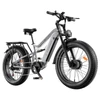 Kép 4/14 - FENGQS H6PRO elektromos kerékpár, 2x1000W, 52V 17,5Ah, 26x4.0 fat bike gumi, 60 km/h, 140 km hatótáv, 7 fokozat, LCD – Fehér