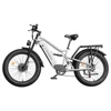 Kép 5/14 - FENGQS H6PRO elektromos kerékpár, 2x1000W, 52V 17,5Ah, 26x4.0 fat bike gumi, 60 km/h, 140 km hatótáv, 7 fokozat, LCD – Fehér