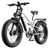 Kép 1/14 - FENGQS H6PRO elektromos kerékpár, 2x1000W, 52V 17,5Ah, 26x4.0 fat bike gumi, 60 km/h, 140 km hatótáv, 7 fokozat, LCD – Fehér