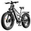Kép 1/14 - FENGQS H6PRO elektromos kerékpár, 2x1000W, 52V 17,5Ah, 26x4.0 fat bike gumi, 60 km/h, 140 km hatótáv, 7 fokozat, LCD – Szürke