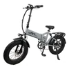 Kép 4/4 - PVY Z20 Plus összecsukható elektromos kerékpár 1000W, 20×4.0 fat gumi, 48V 16.5Ah, 80–120 km hatótáv, Shimano 7 sebesség, hidraulikus fék – Szürke