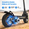 Kép 3/10 - W9air elektromos roller, 500W motorral, 48V10Ah akkuval, 25 km/h, 40 km hatótáv, 10” terepgumi, első–hátsó rugózás, 150 kg teherbírás