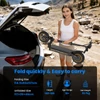 Kép 10/10 - W9air elektromos roller, 500W motorral, 48V10Ah akkuval, 25 km/h, 40 km hatótáv, 10” terepgumi, első–hátsó rugózás, 150 kg teherbírás