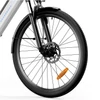 Kép 8/10 - UcityS elektromos kerékpár, 250W motorral, 36V 13Ah akkuval, 90 km hatótávval, 25 km/h, 26” vastag gumi, első rugózás, tárcsafék, app vezérlés – Fehér