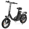 Kép 1/8 - U4 összecsukható elektromos kerékpár, 500W motor, 36V 10.4Ah akku, 90 km hatótáv, 30 km/h, 16” kerék, első rugózás, dupla tárcsafék, LCD kijelző