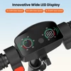 Kép 2/7 - iScooter K6 gyerek elektromos roller, 150W motorral, 16 km/h, 9 km hatótáv, állítható, összecsukható, LED-del és Bluetooth-szal