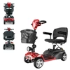 Kép 6/7 - iScooter X02 elektromos négykerekű moped, 300W motorral, 24V 12Ah akkuval, 8 km/h sebességgel és 25 km hatótávval