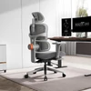 Kép 6/7 - NEWTRAL NT002 ergonomikus irodai szék lábtartóval, fejtámlával, adaptív deréktámasszal és 4D kartámasszal – Szürke