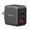 Kép 1/8 - MINIX P1 Mini 33W univerzális dupla portos töltő, USB‑A + USB‑C gyorstöltés