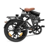 Kép 6/6 - PVY Z20 Max elektromos kerékpár 750W motorral, 36V 25.6Ah akkuval, 20×2.3” kerékkel, 25 km/h, akár 200 km hatótáv, hidraulikus fék, Shimano 7 sebesség – Szürke