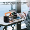 Kép 4/9 - Flashfish P66 hordozható áramforrás 300W, 230Wh – kültéri generátor, tiszta szinusz, USB‑C, napelemes töltés, vészfény, kempinghez és utazáshoz