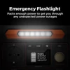 Kép 6/9 - Flashfish P66 hordozható áramforrás 300W, 230Wh – kültéri generátor, tiszta szinusz, USB‑C, napelemes töltés, vészfény, kempinghez és utazáshoz