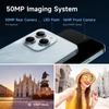 Kép 6/14 - FOSSiBOT S2 4G okostelefon, Android 14, 8GB/256GB, 6.72'' FHD kijelző, 5000mAh, 50+16MP kamera, Dual SIM, NFC – Szürke