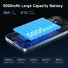 Kép 7/14 - FOSSiBOT S2 4G okostelefon, Android 14, 8GB/256GB, 6.72'' FHD kijelző, 5000mAh, 50+16MP kamera, Dual SIM, NFC – Szürke