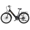 Kép 4/7 - PURE UNICORN U2 elektromos kerékpár, 750W motor, 48V 12.8Ah akku, 27.5” kerék, 45 km/h, 60 km hatótáv, tárcsafék, első teleszkóp – Fekete