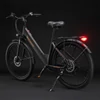 Kép 7/7 - PURE UNICORN U2 elektromos kerékpár, 750W motor, 48V 12.8Ah akku, 27.5” kerék, 45 km/h, 60 km hatótáv, tárcsafék, első teleszkóp – Fekete