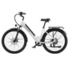 Kép 4/7 - PURE UNICORN U2 elektromos kerékpár, 750W motor, 48V 12.8Ah akku, 27.5” kerék, 45 km/h, 60 km hatótáv, tárcsafék, első teleszkóp – Fehér