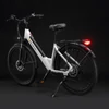 Kép 7/7 - PURE UNICORN U2 elektromos kerékpár, 750W motor, 48V 12.8Ah akku, 27.5” kerék, 45 km/h, 60 km hatótáv, tárcsafék, első teleszkóp – Fehér