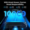 Kép 4/12 - FOSSiBOT F110L strapabíró 4G okostelefon, 12GB+128GB, 6.745'' HD+ kijelző, 128 dB hangszóró, 10000 mAh, 20W gyorstöltés, 50 MP kamera, IP68/IP69K - Fekete