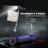 Kép 4/7 - Unificare M5 elektromos roller üléssel, 350W motorral, 24V 12Ah akkuval, 8” kerék, 20 km/h, 12 km hatótáv – Kék