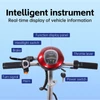 Kép 2/7 - Unificare M5 elektromos roller üléssel, 350W motorral, 24V 12Ah akkuval, 8” kerék, 20 km/h, 12 km hatótáv – Piros