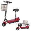 Kép 1/7 - Unificare M5 elektromos roller üléssel, 350W motorral, 24V 12Ah akkuval, 8” kerék, 20 km/h, 12 km hatótáv – Piros