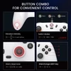 Kép 9/9 - GameSir Nova Lite vezeték nélküli játékvezérlő, három módú csatlakozás PC‑hez / Steamhez / Androidhoz / iOS‑hez / Switchhez – Fehér