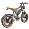 Kép 4/11 - ZONVEER M20 elektromos kerékpár, 1000W motor, 48V 18.2Ah akku, 55 km/h, 80 km hatótáv, 20x4.0 zsírgumi, Shimano 7 seb., hidraulikus fék, NFC