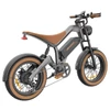 Kép 6/11 - ZONVEER M20 elektromos kerékpár, 1000W motor, 48V 18.2Ah akku, 55 km/h, 80 km hatótáv, 20x4.0 zsírgumi, Shimano 7 seb., hidraulikus fék, NFC