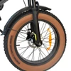 Kép 8/11 - ZONVEER M20 elektromos kerékpár, 1000W motor, 48V 18.2Ah akku, 55 km/h, 80 km hatótáv, 20x4.0 zsírgumi, Shimano 7 seb., hidraulikus fék, NFC
