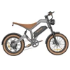 Kép 8/11 - ZONVEER M20 elektromos kerékpár, 1000W motor, 48V 18.2Ah akku, 55 km/h, 80 km hatótáv, 20x4.0 zsírgumi, Shimano 7 seb., hidraulikus fék, NFC