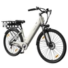 Kép 3/15 - PIXAR C1 elektromos kerékpár, 250W motor, 36V 13Ah akku, 25 km/h, 65 km hatótáv, 27.5×1.95 gumi, Shimano 7 seb., LCD, tárcsafék, teleszkóp – Bézs