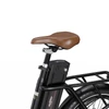 Kép 18/20 - ONESPORT OT16 elektromos kerékpár 20×3.0 gumik, 48V 17Ah akkumulátor, 25 km/h, 3 mód, 7 sebesség, tárcsafék – fekete/barna
