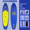 Kép 4/6 - FunWater SUPFW28A felfújható SUP deszka – 350×87×15 cm álló evezős paddle board